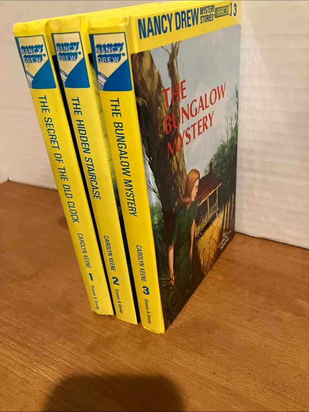Nancy Drew Yellow Hardcover Mystery Collection - Set of 7